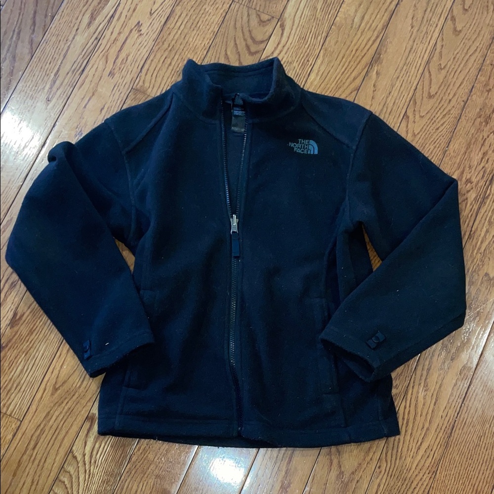 The North Face Kids Black Fleece Jacket